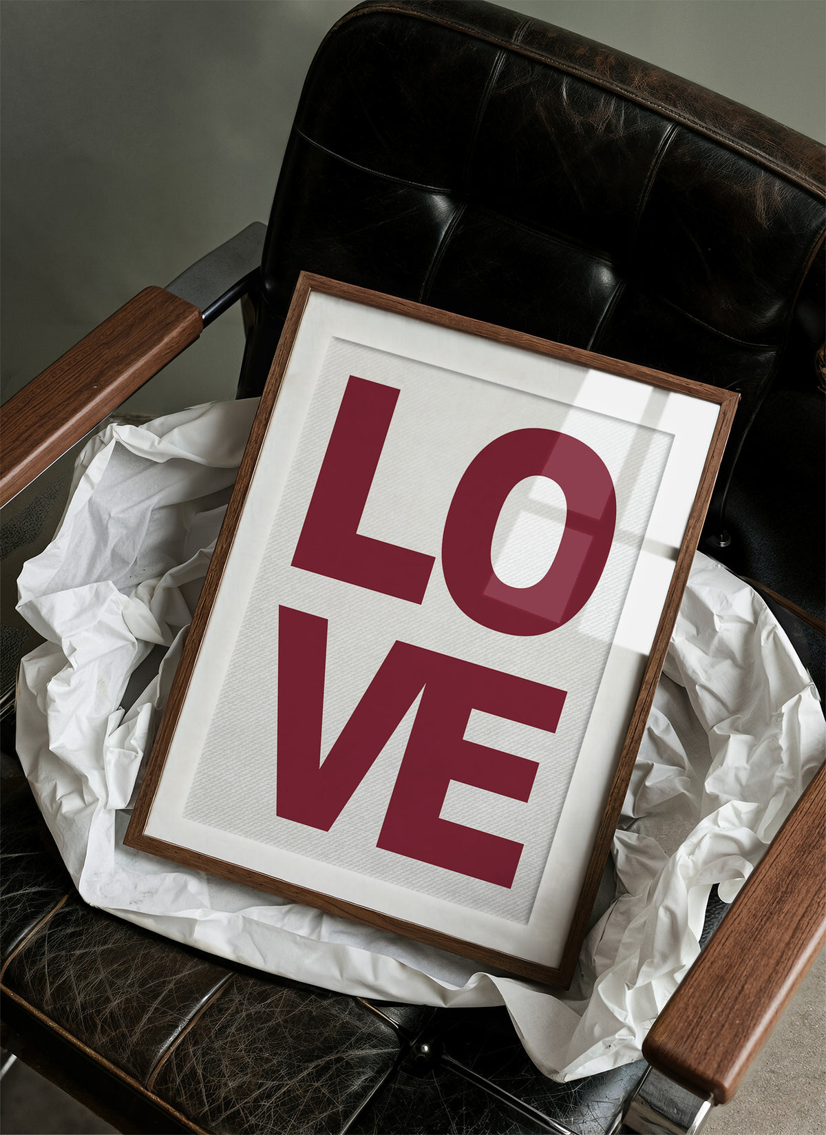 Love in Bold Block Type
