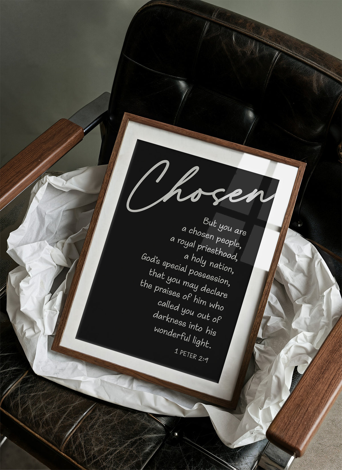 Chosen: 1 Peter 2:9 Scripture Art