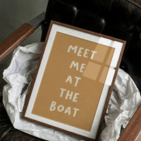 Meet Me at the Boat, Mustard Edition