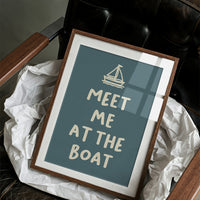 Meet Me at the Boat, Sailboat Icon