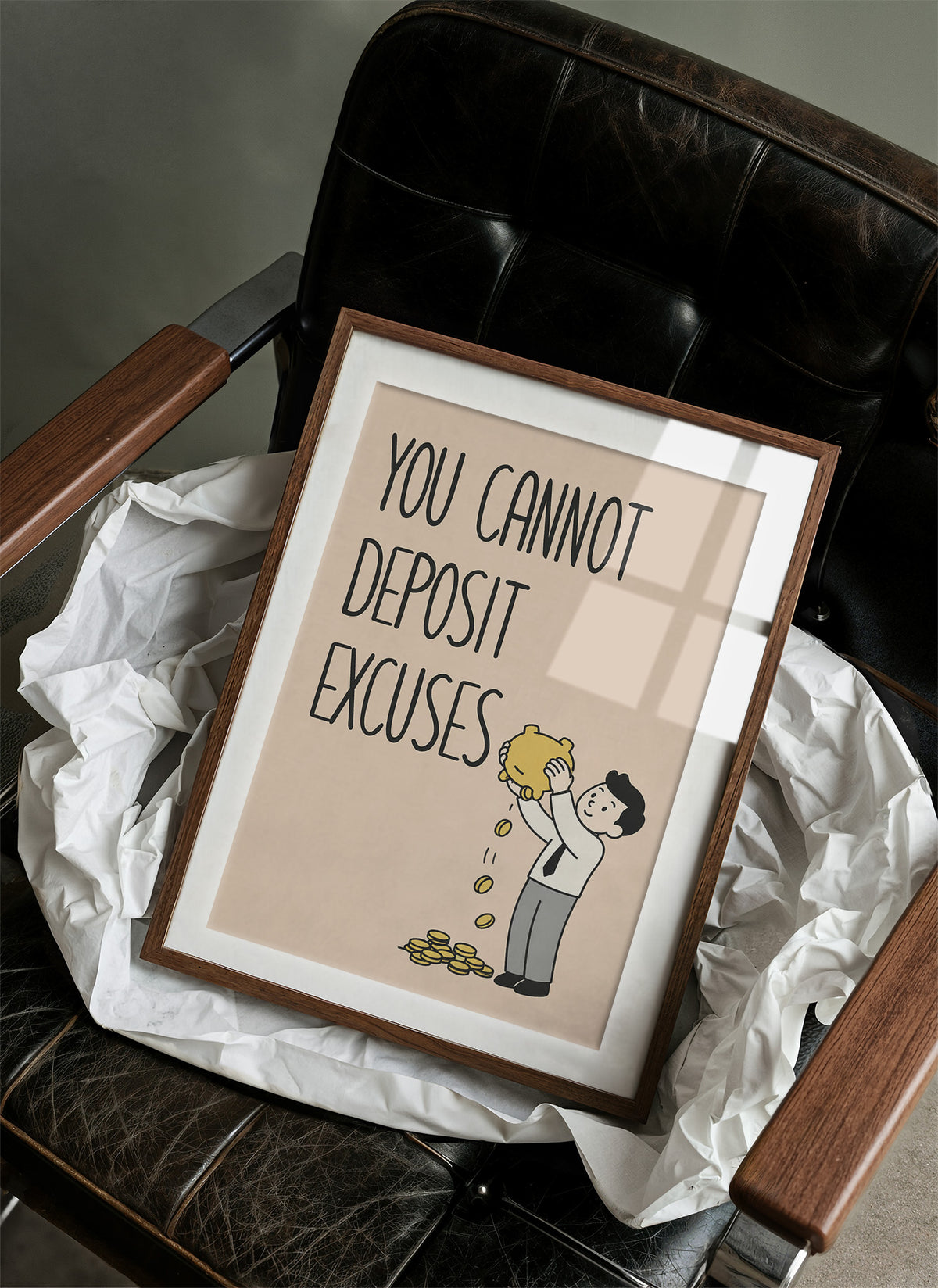 You Cannot Deposit Excuses, Blush Edition
