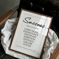 Success: Elegant Script Price of Entry