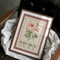 Wild Prairie Rose Keeps the Peace