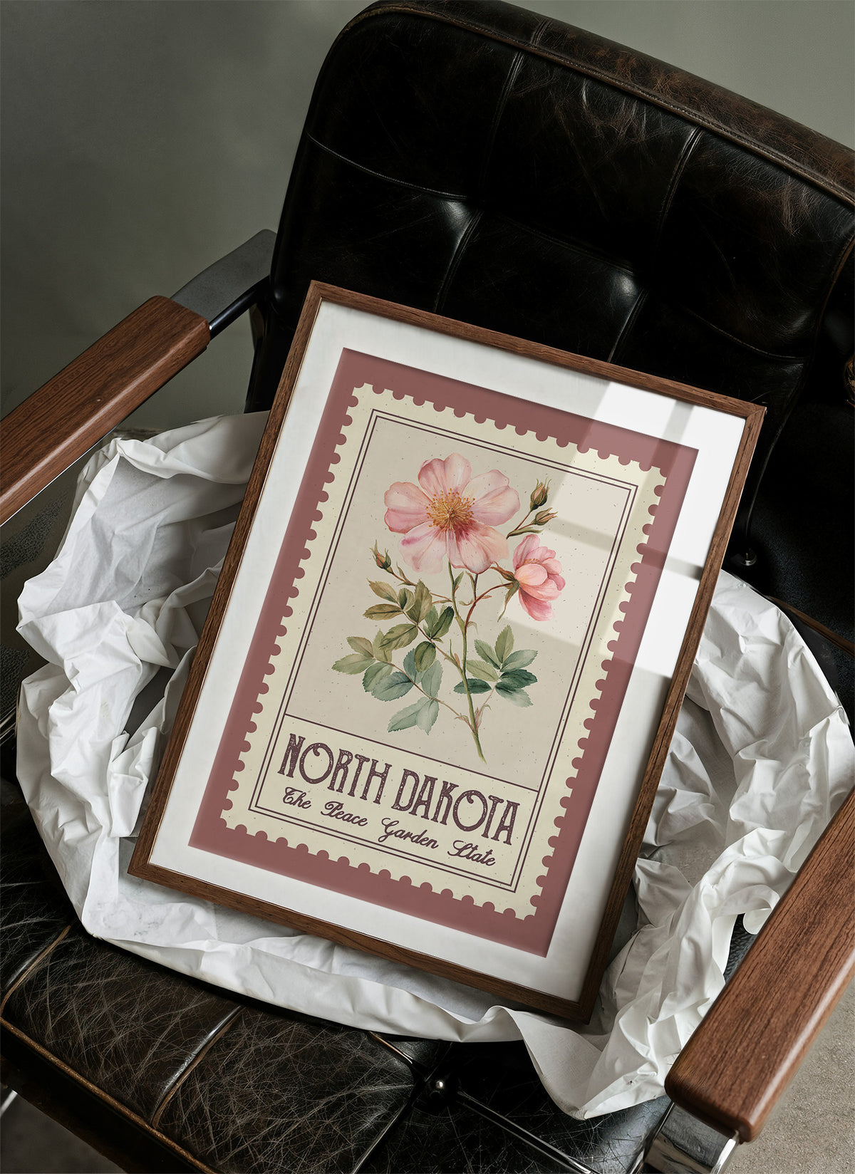 Wild Prairie Rose Keeps the Peace