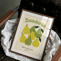 Goodness Beyond Com-Pear-Ison