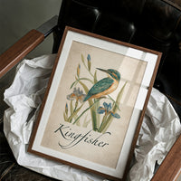 Royalty Holding Court in the Irises