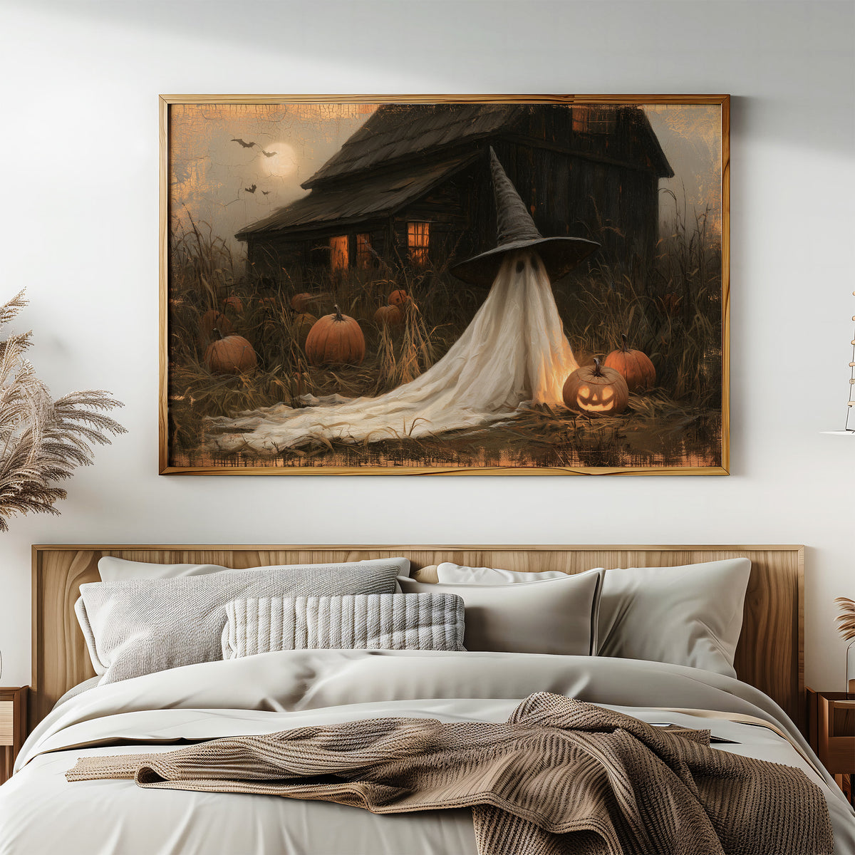 Warming Up by the Jack-O’-Lantern