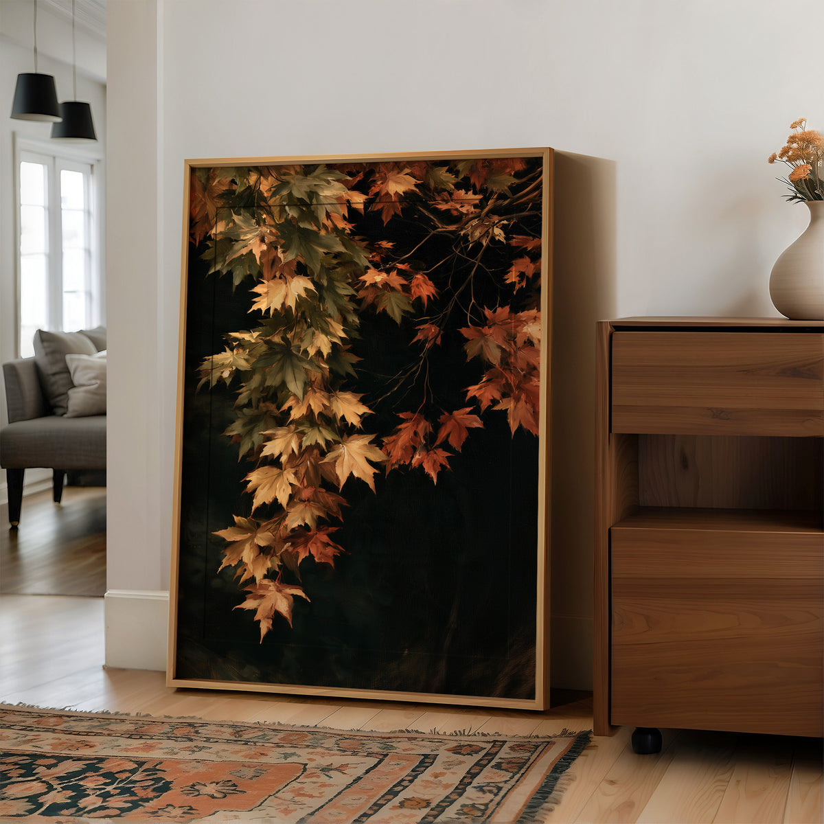 Fall Foliage, Hanging On For Dear Life