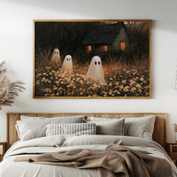 Three Ghosts Walk Into a Meadow