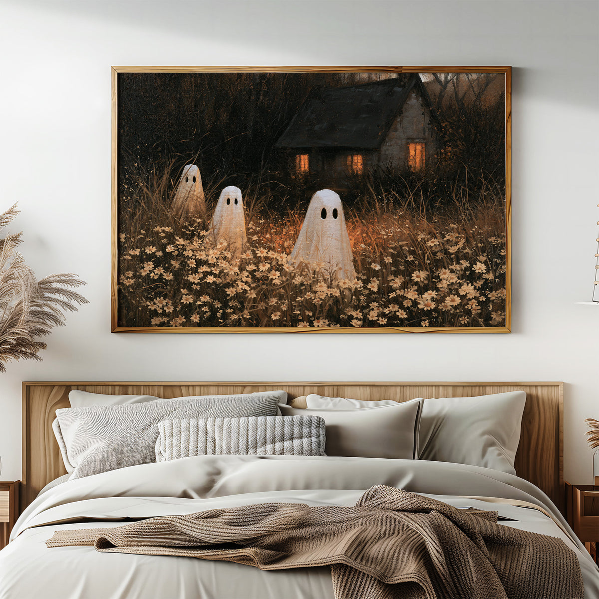Three Ghosts Walk Into a Meadow