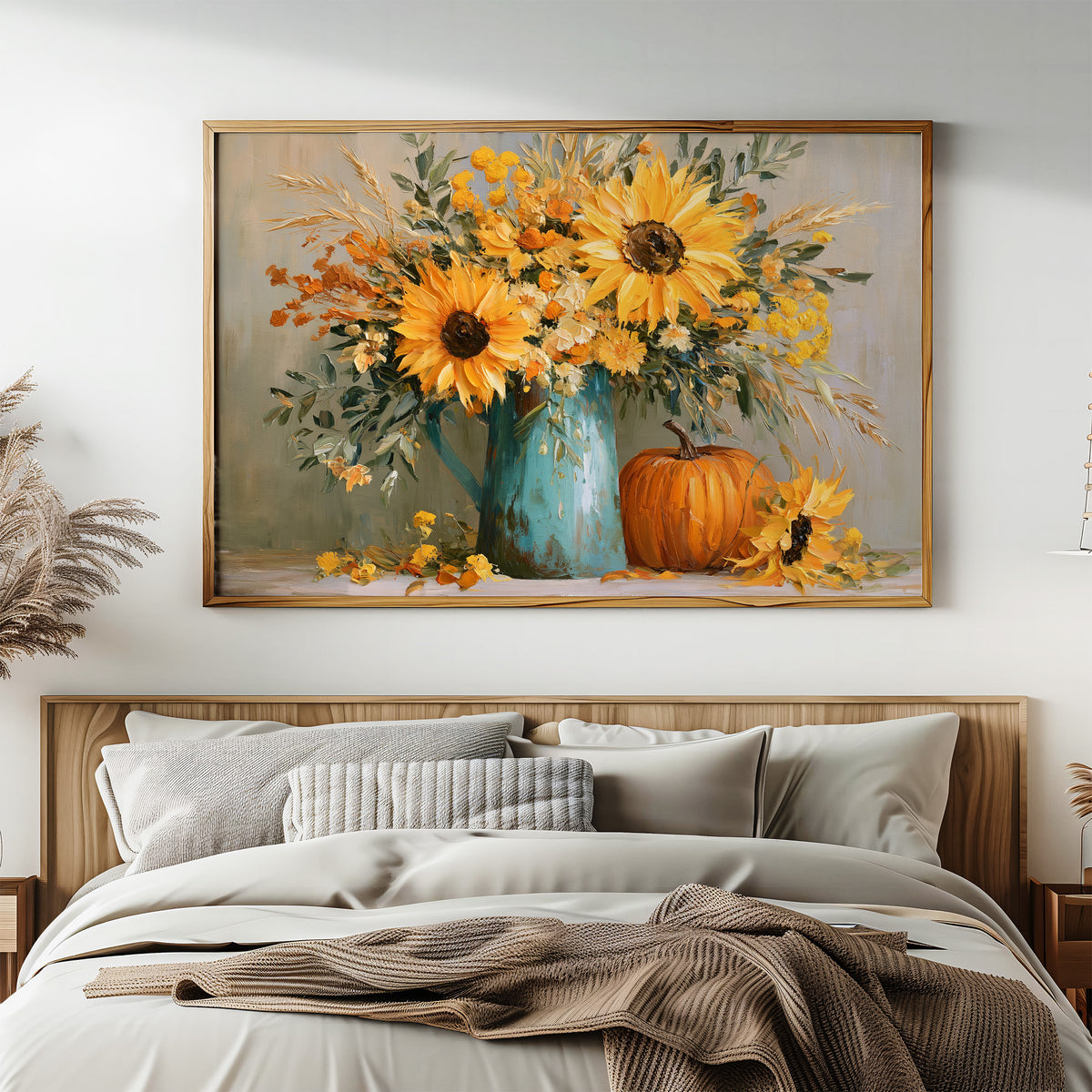 One Sunflower Fell Out of the Bouquet