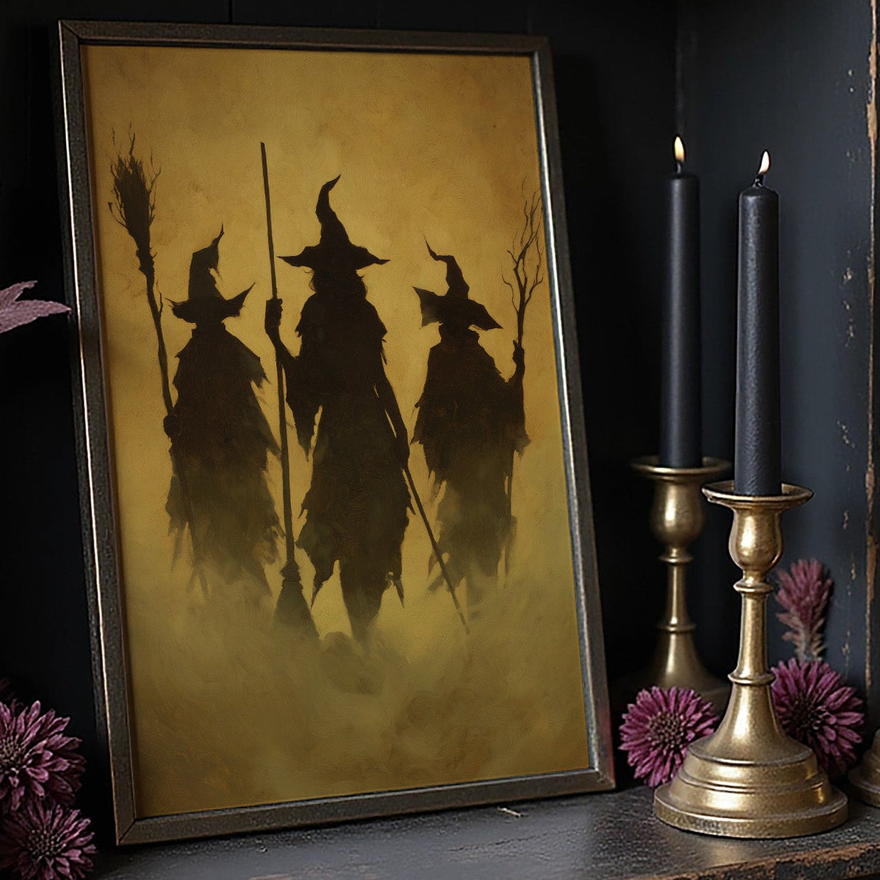 Ancient Coven Walks Through Mist