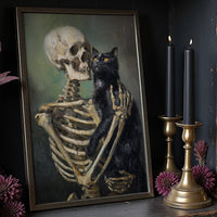 Bone Keeper With Amber Eyes