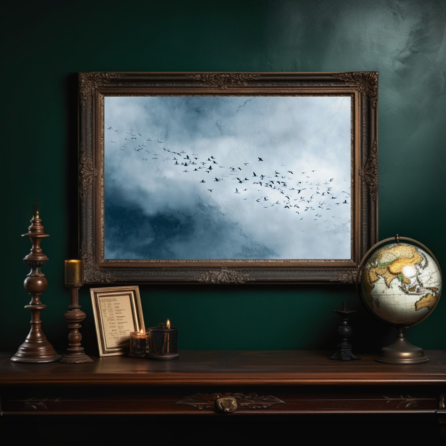 Flock Through the Quiet Sky