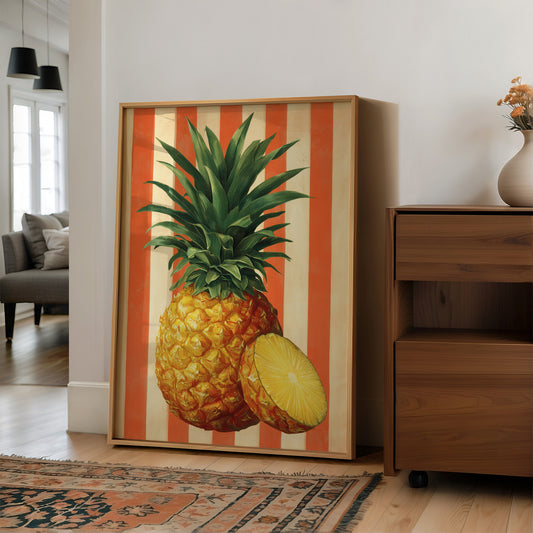 Golden Slice in Summer Stripes