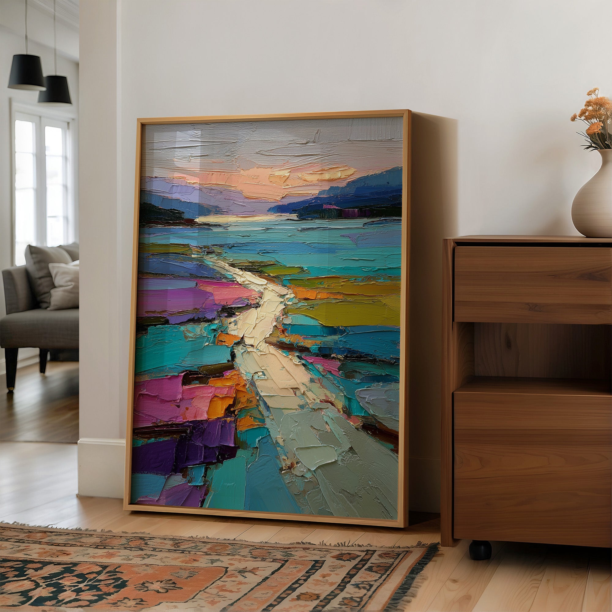 Where Color Finds the Horizon