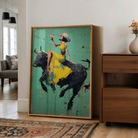 Champagne Ride in Turquoise