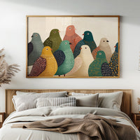 Gathered in Gentle Colors