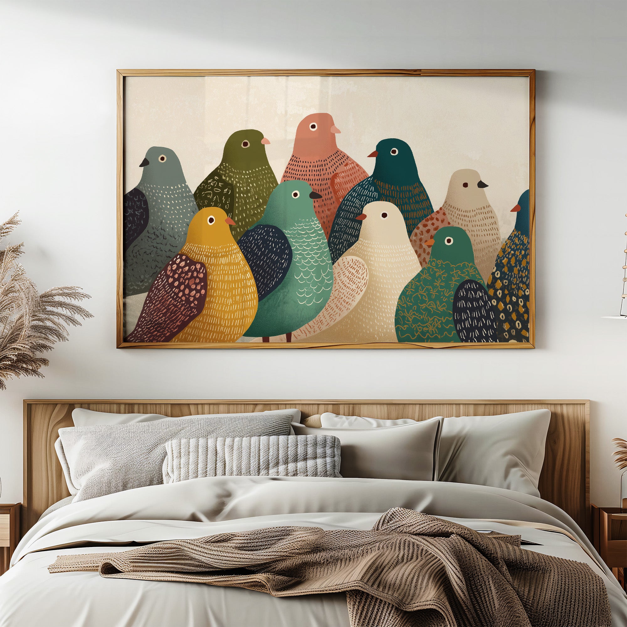 Gathered in Gentle Colors