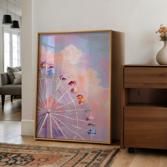 Pastel Skies and Ferris Dreams