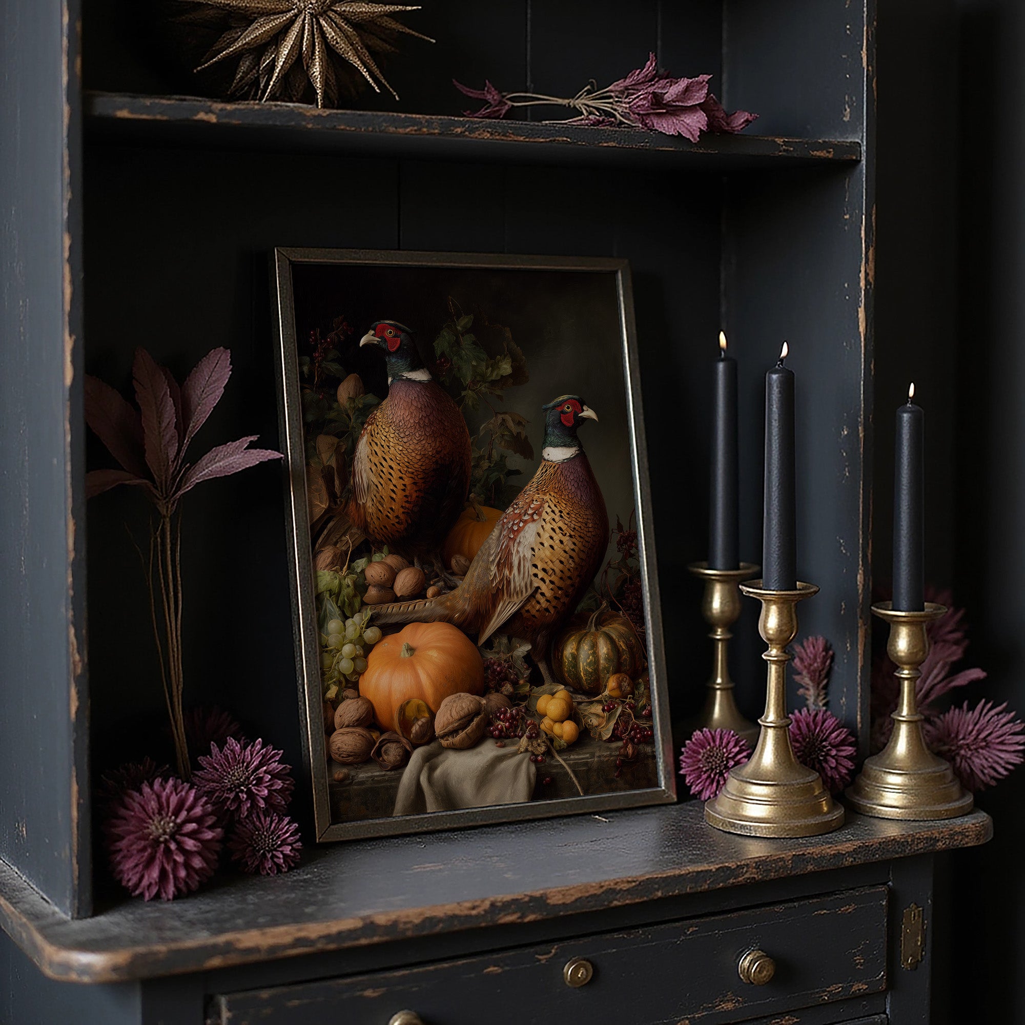 Harvest Watchers in Amber Light