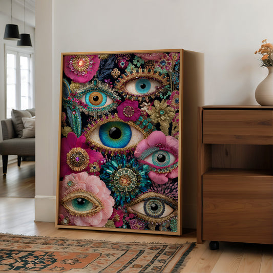 Gilded Eyes in Bloom