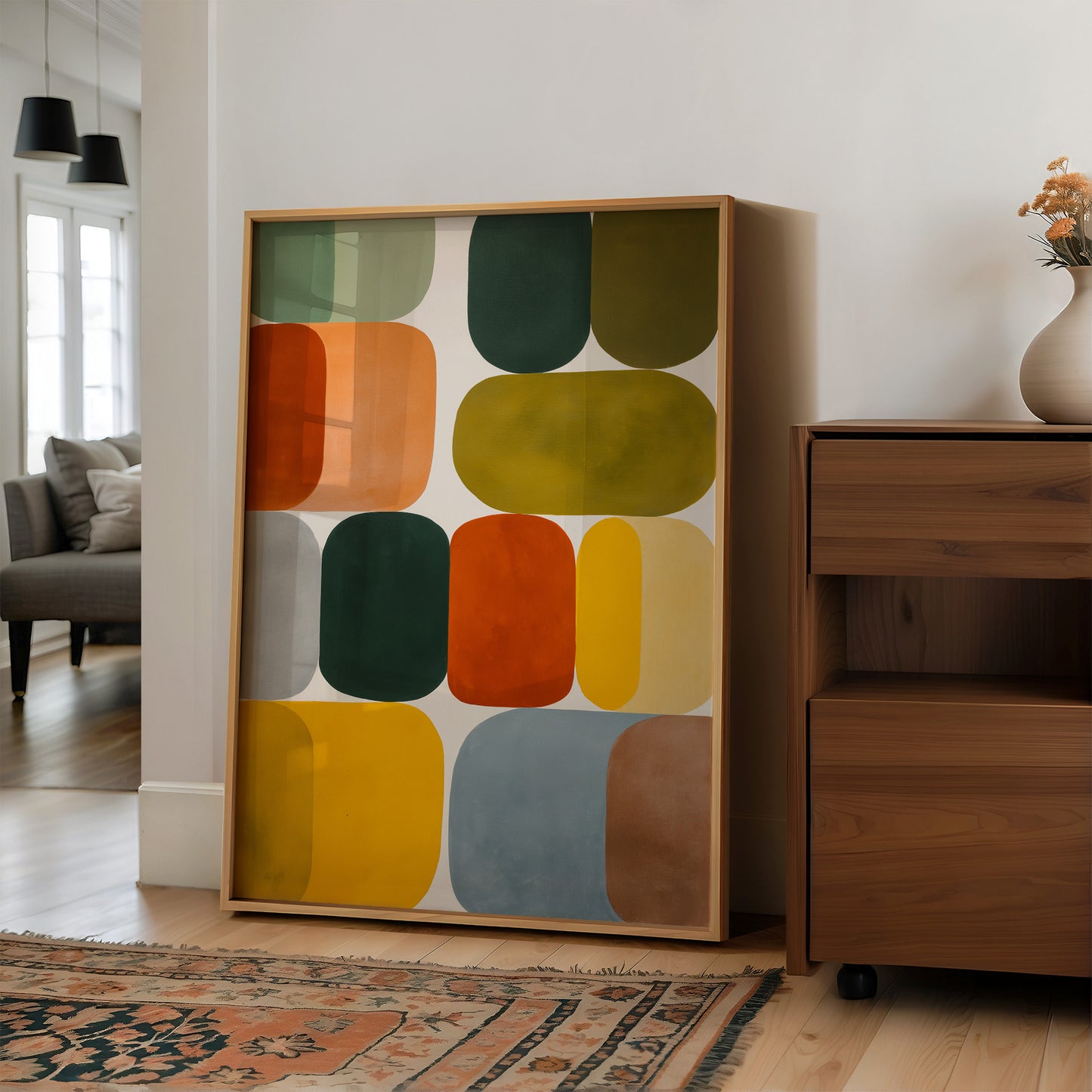 Soft Geometry in Autumn Light