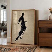 Running Through Ink and Air