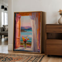 Morning Light Through Open Doors
