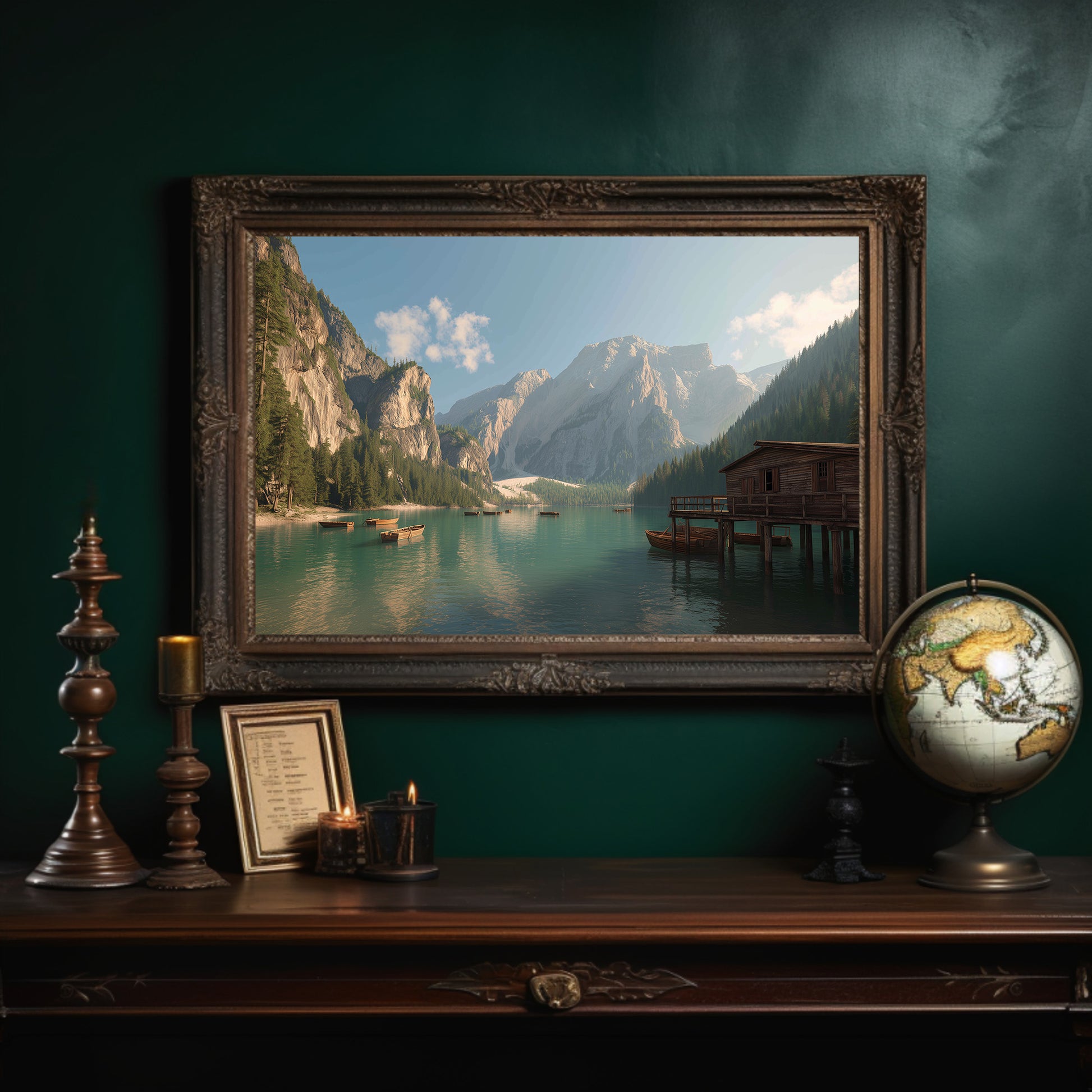 Still Waters Beneath the Peaks