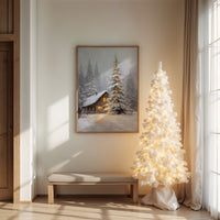 Lantern Light in Quiet Pines