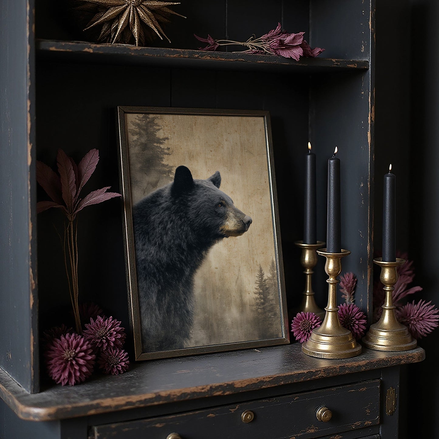 Silent Watch of the Forest Bear