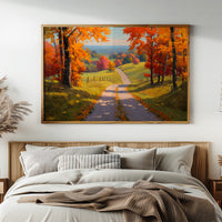 Where the Autumn Road Bends