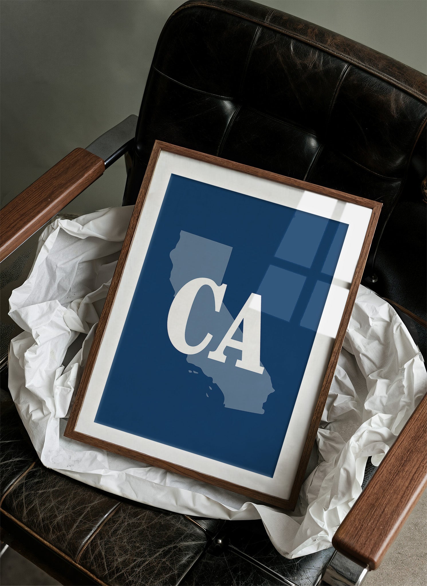 California CA State Silhouette