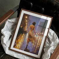 She Walks in City Light