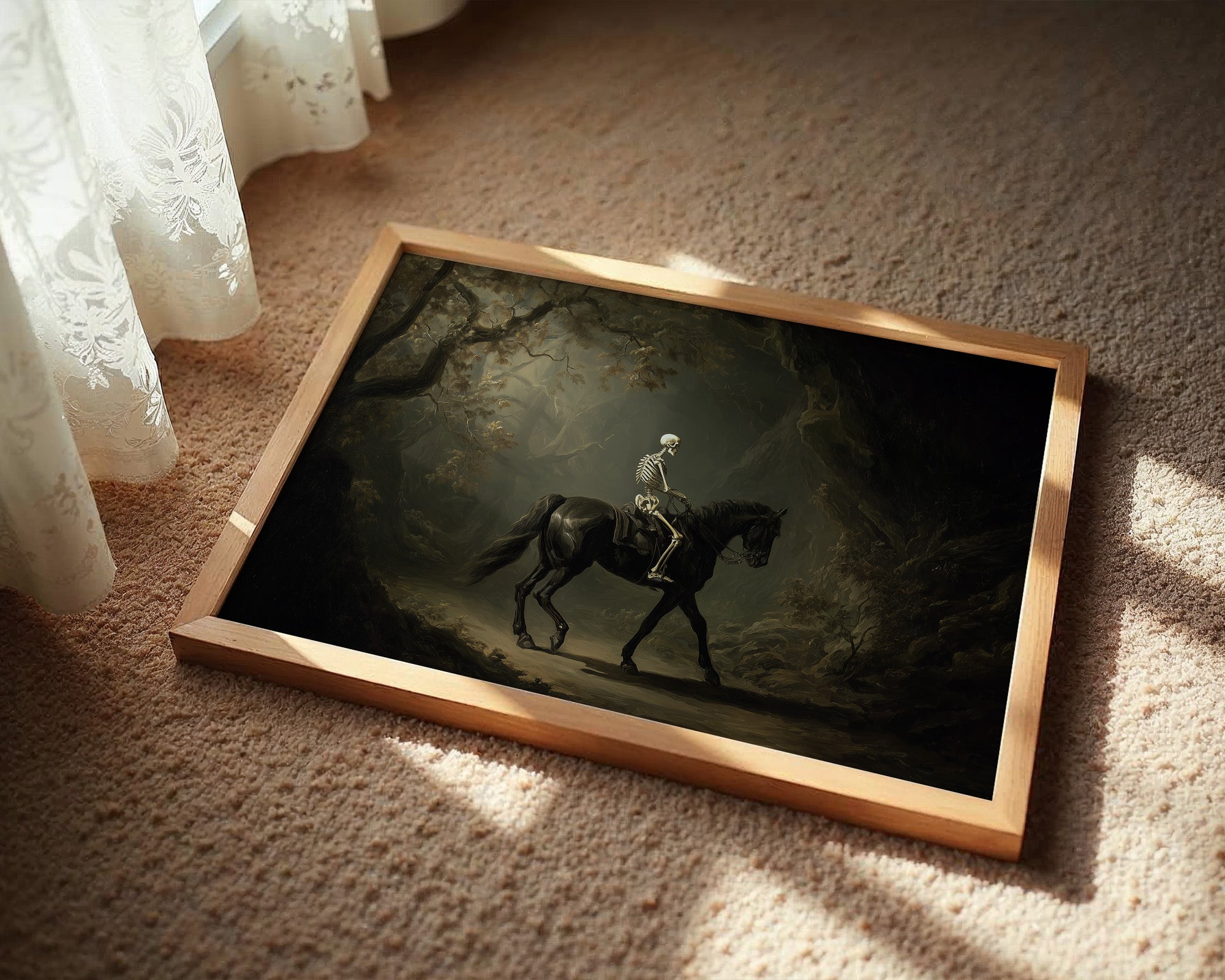 Rider Through Hollow Light