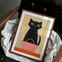 Curious Eyes In A Basket