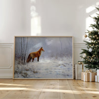 Fox in the Quiet Frost