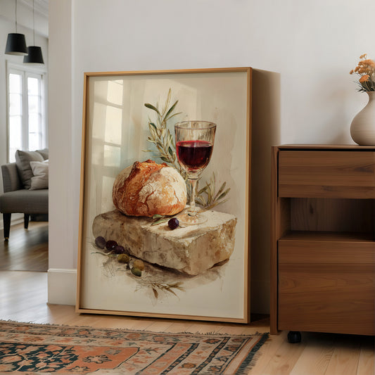 Bread Wine And Olive Light