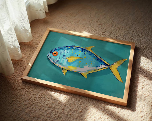 Blue Current in Sunlight