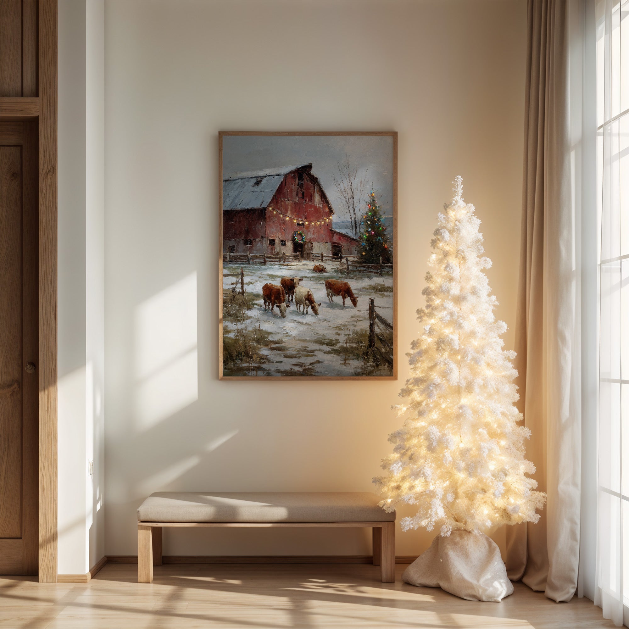 Christmas On The Quiet Farm