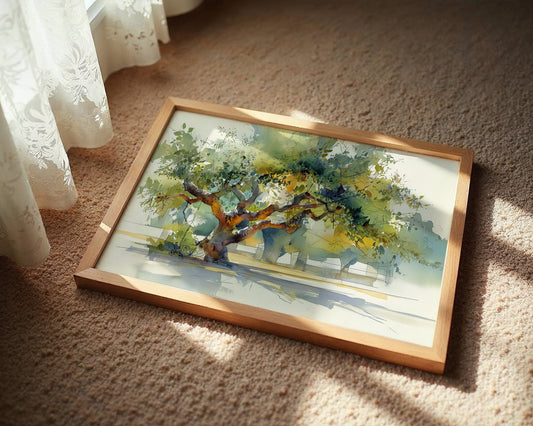 Where Sunlight Rests in Leaves