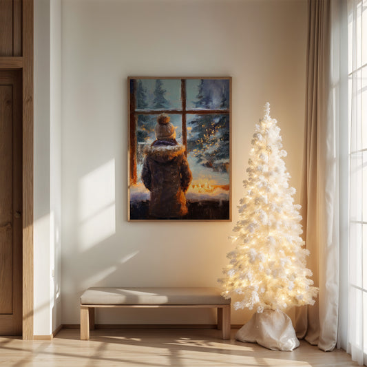 Waiting By The Winter Window