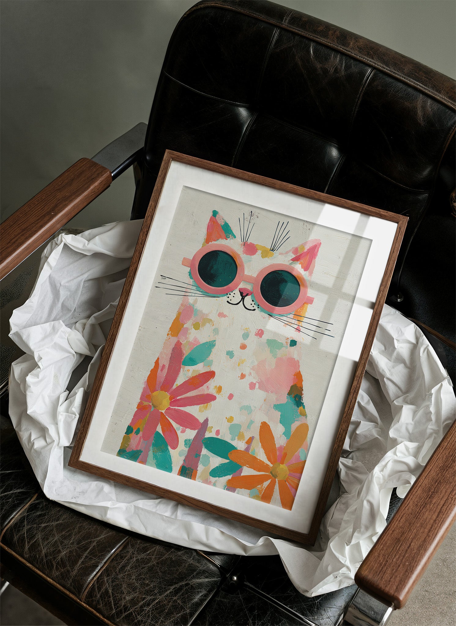 Blush Frames And Bright Whiskers