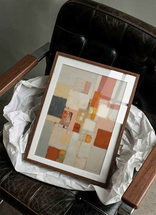 Quiet Geometry In Warm Light