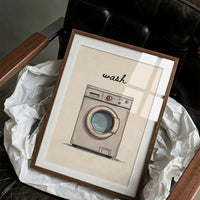 Wash In Simple Lines