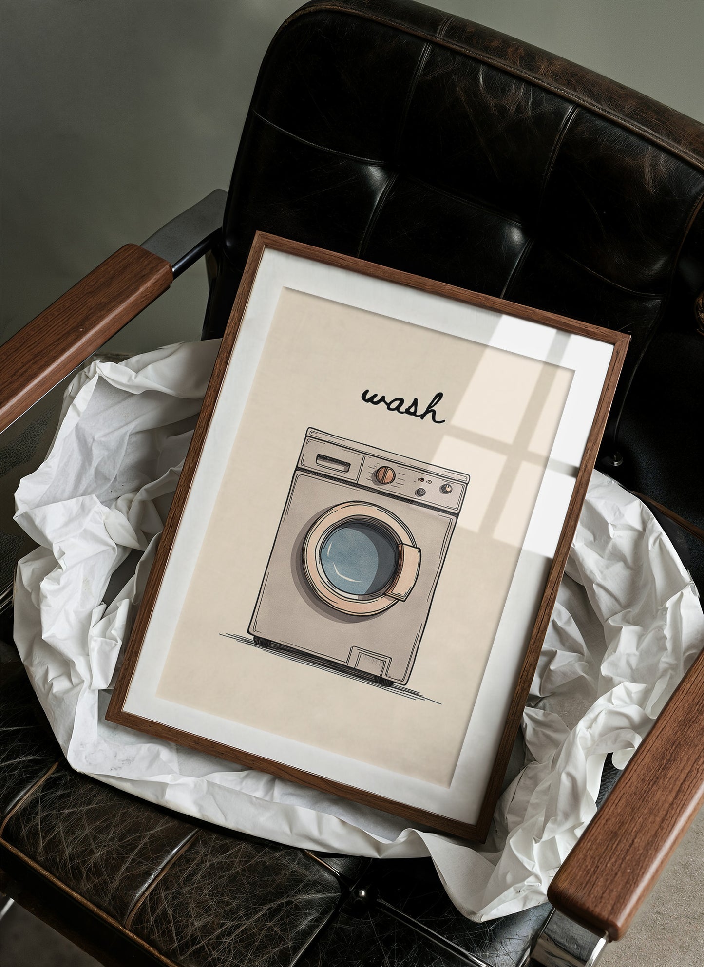 Wash In Simple Lines