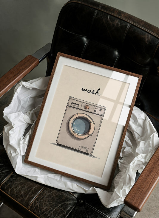 Wash In Simple Lines