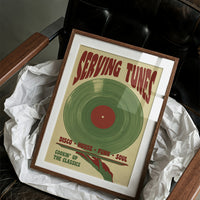 Serving Tunes on Vinyl