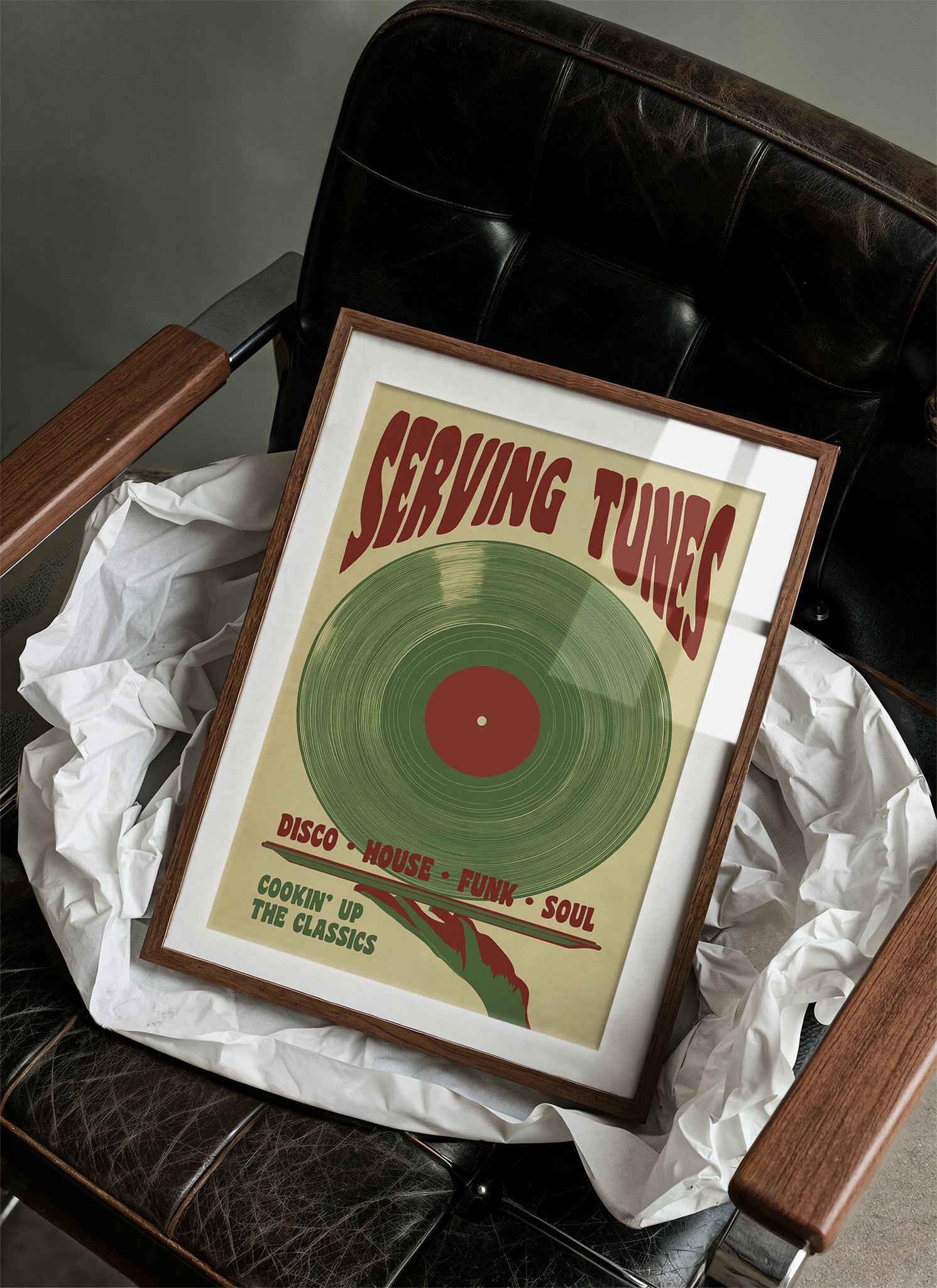 Serving Tunes on Vinyl